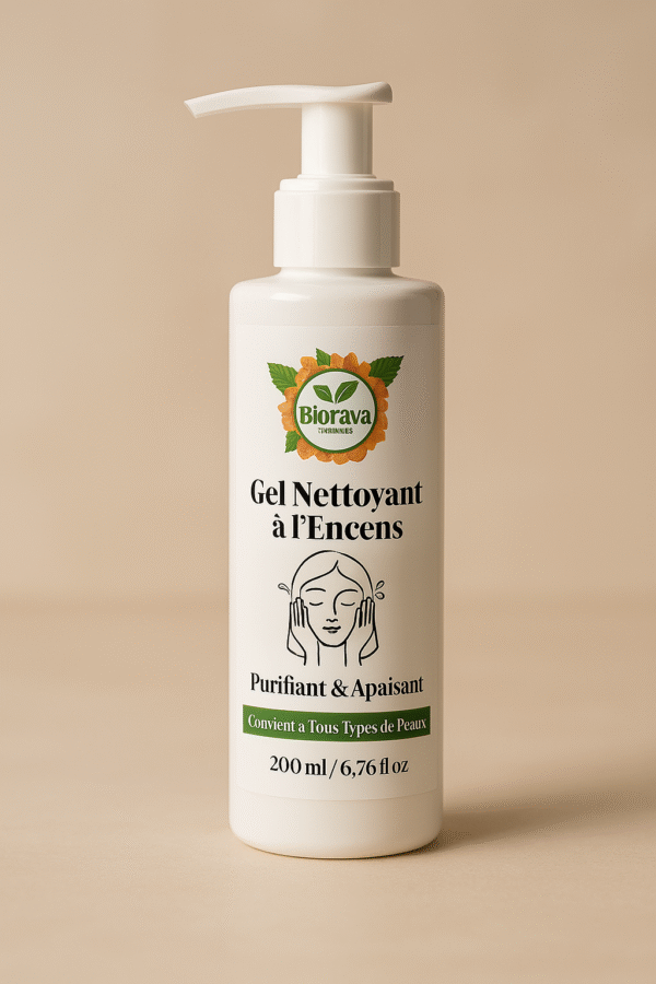 Gel nettoyant encens